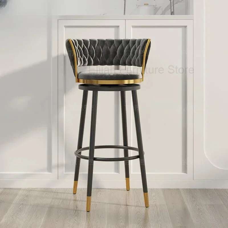 Outdoor Furniture Luxury - Nowoczesne krzesła barowe w stylu nordyckim,